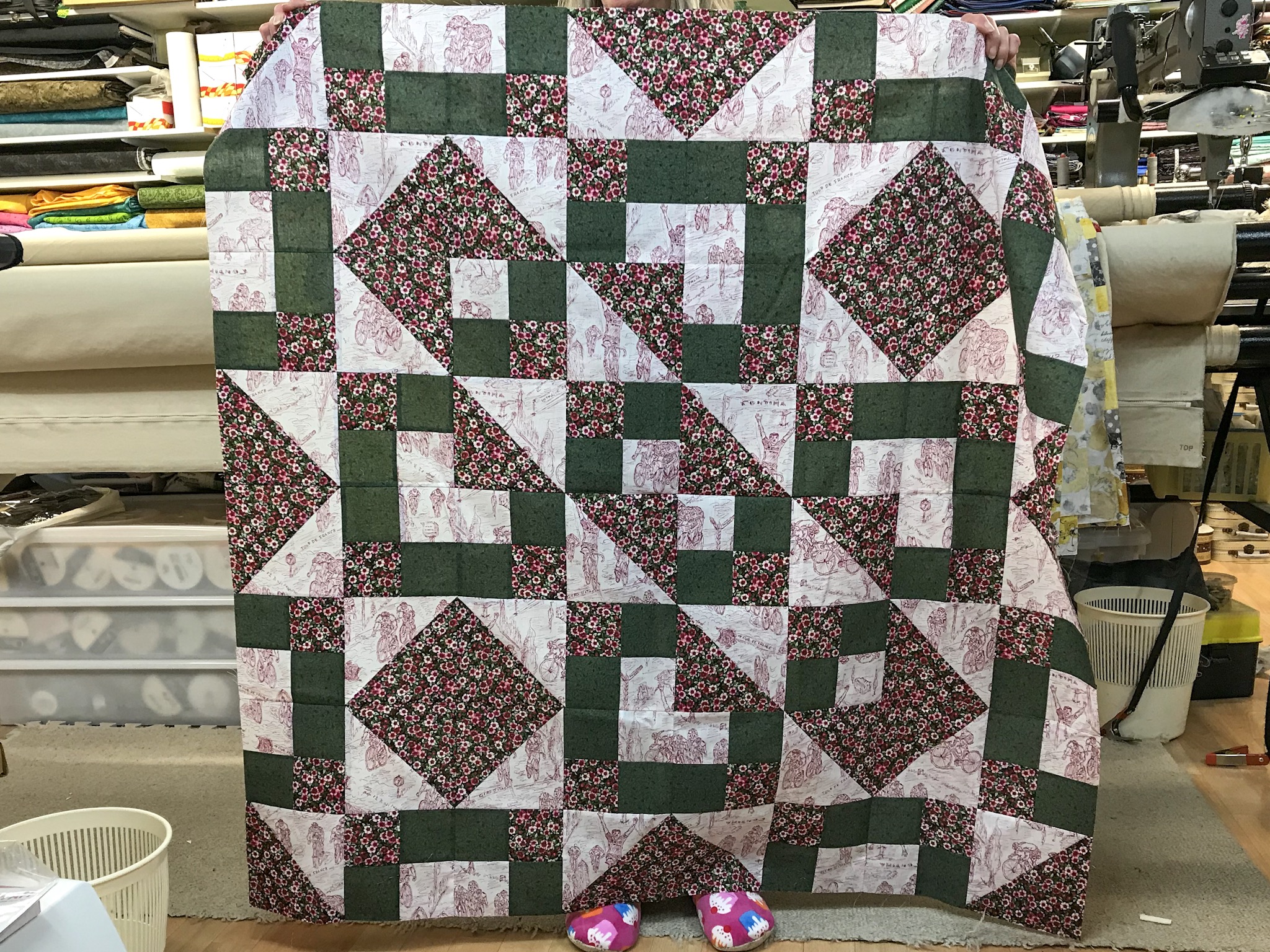 Mini Quilt Show in Bordertown! - Days Filled With Joy