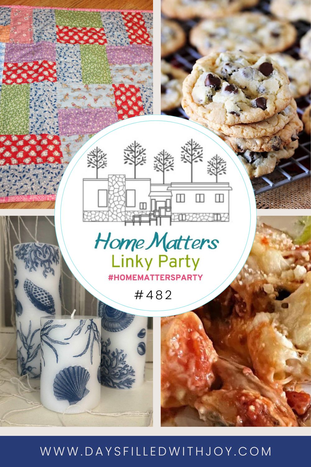 Home Matters Linky Party #482 - Days Filled With Joy