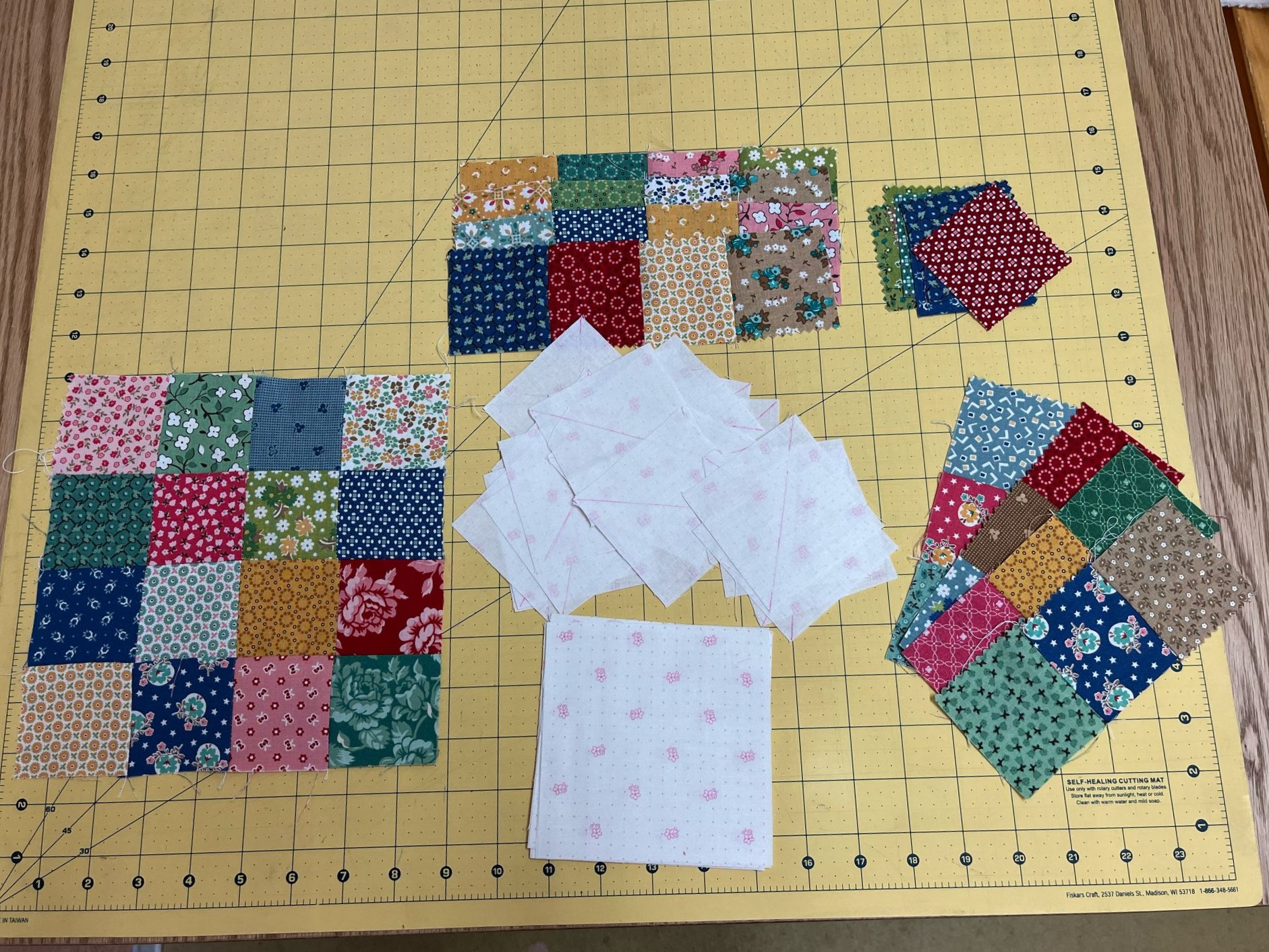 Spring Journal Quilt Spring Mystery Quilt Along Week 3 - Days Filled With Joy