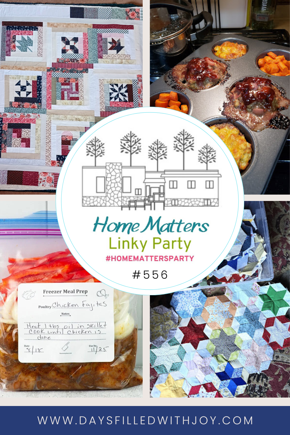 Home Matters Linky Party #556 - Days Filled With Joy