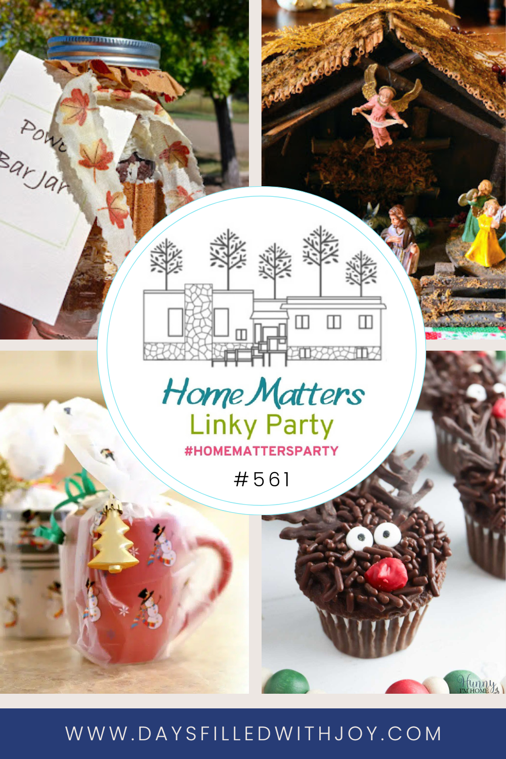 Home Matters Linky Party #561 - Days Filled With Joy