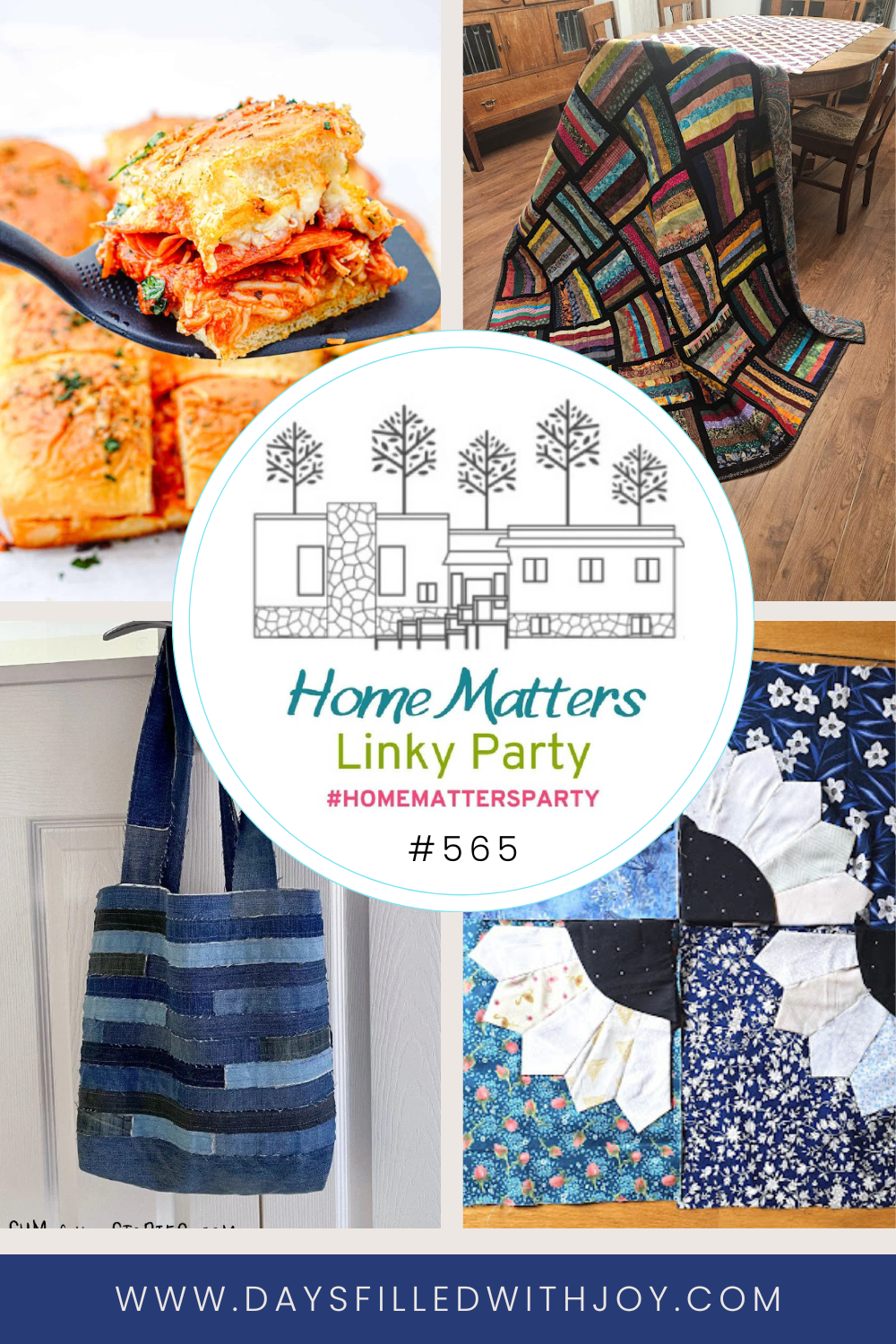 Home Matters Linky Party #565 - Days Filled With Joy