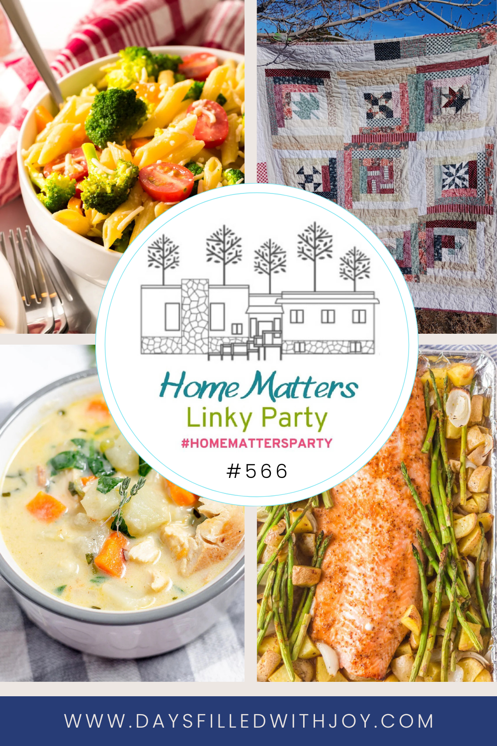 Home Matters Linky Party #567 - Days Filled With Joy