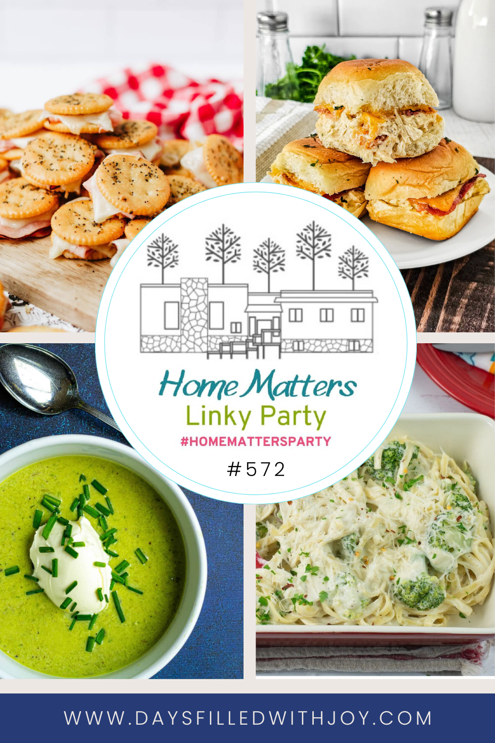 Home Matters Linky Party #572 - Days Filled With Joy